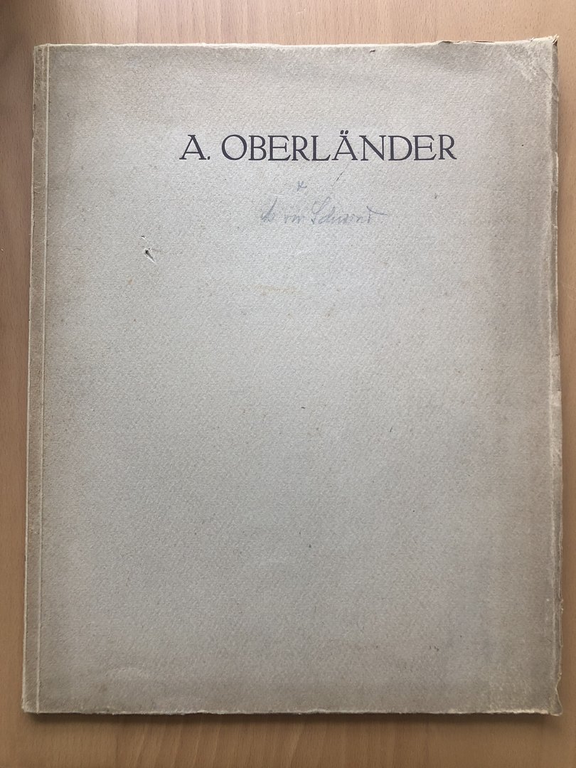 Cover von A. Oberländer