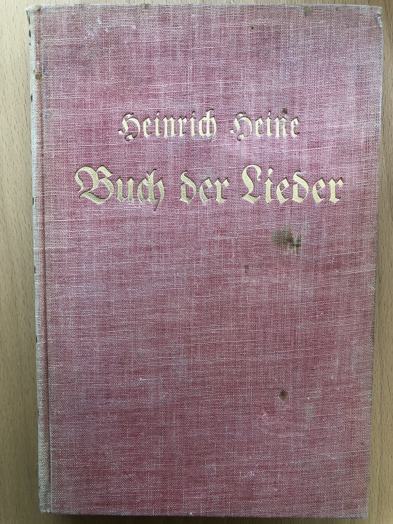 Cover von Buch der Lieder