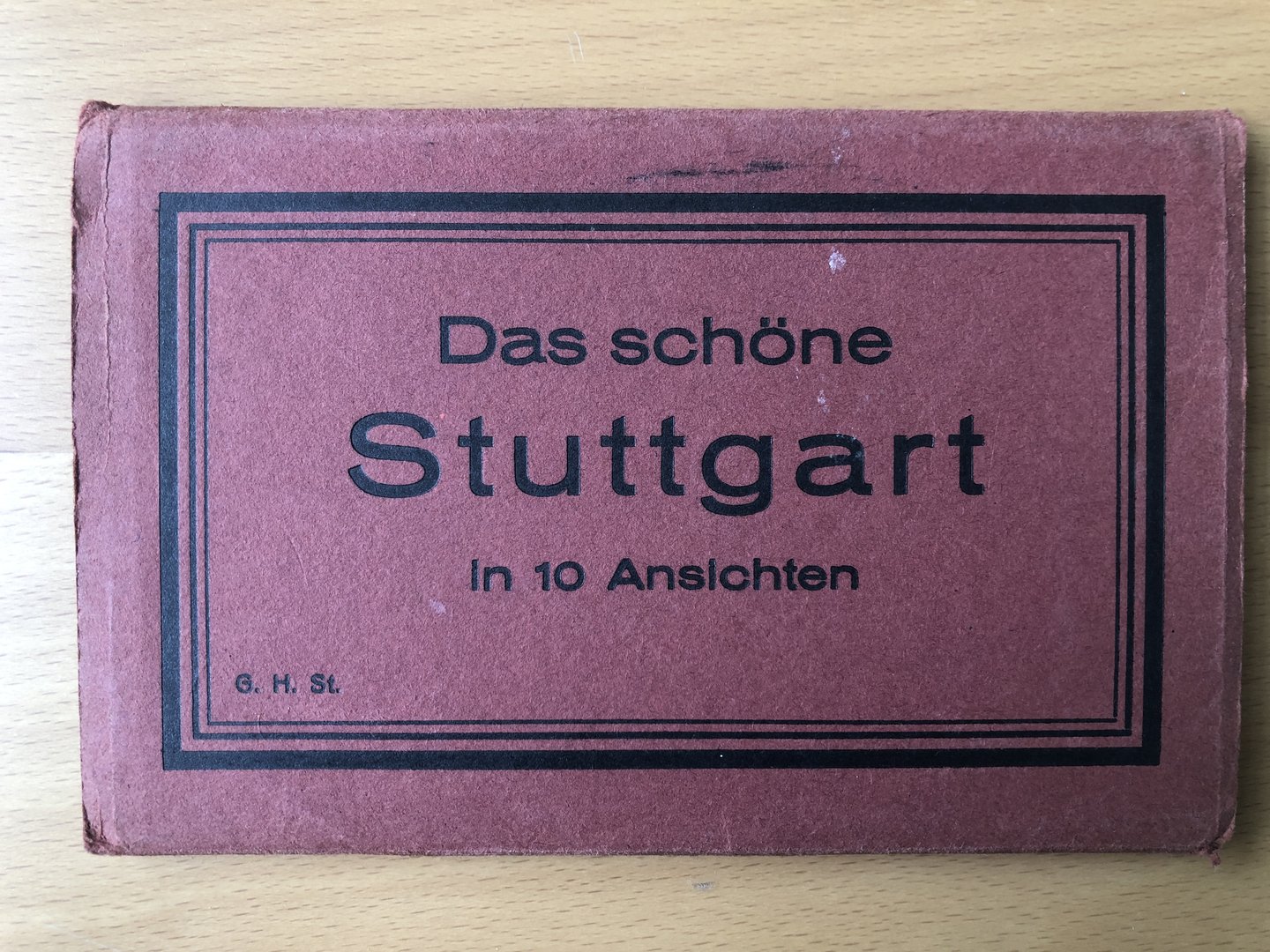 Cover von Das schöne Stuttgart in 10 Anischten