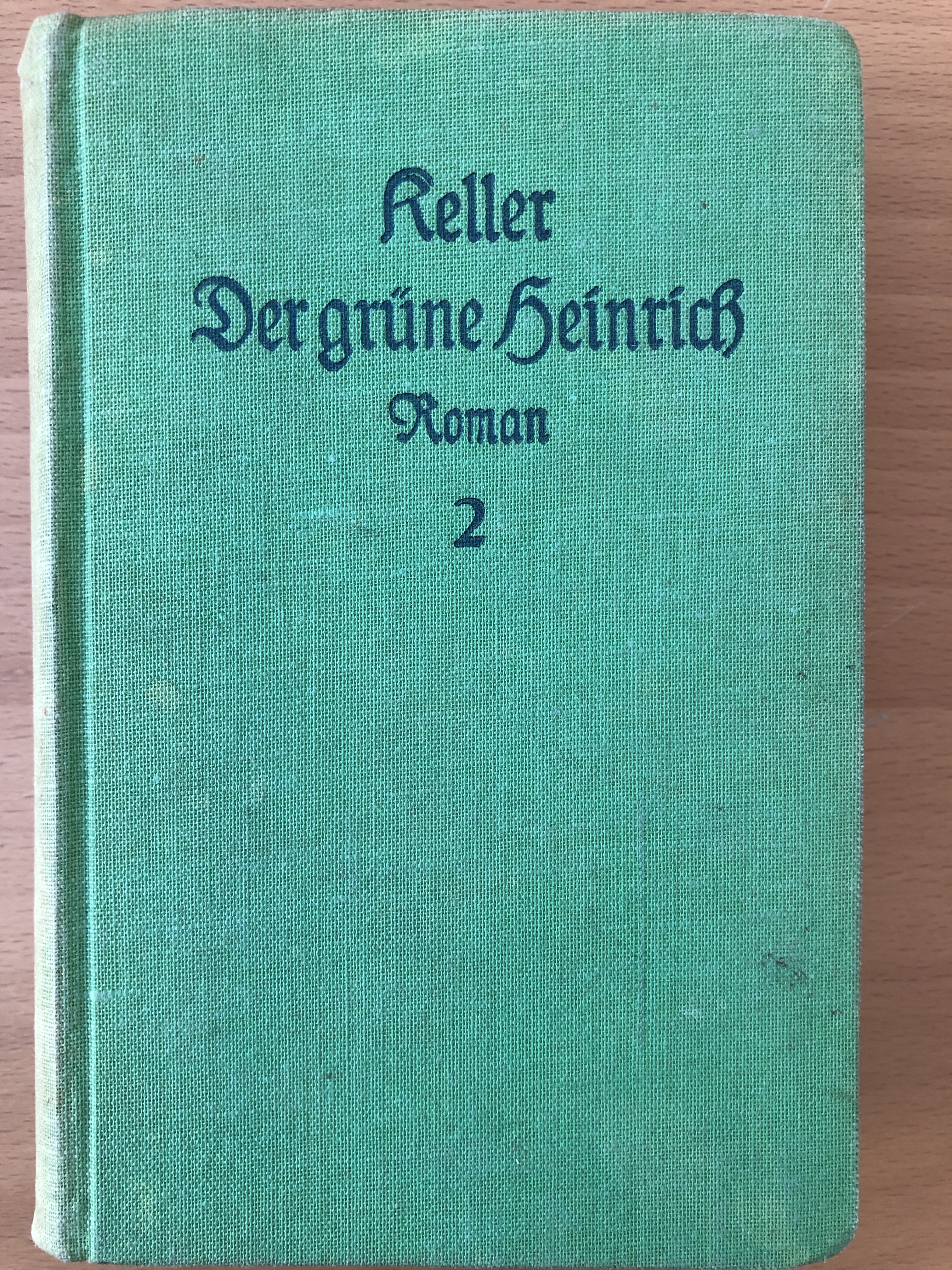 Cover von Der grüne Heinrich . Teil 2