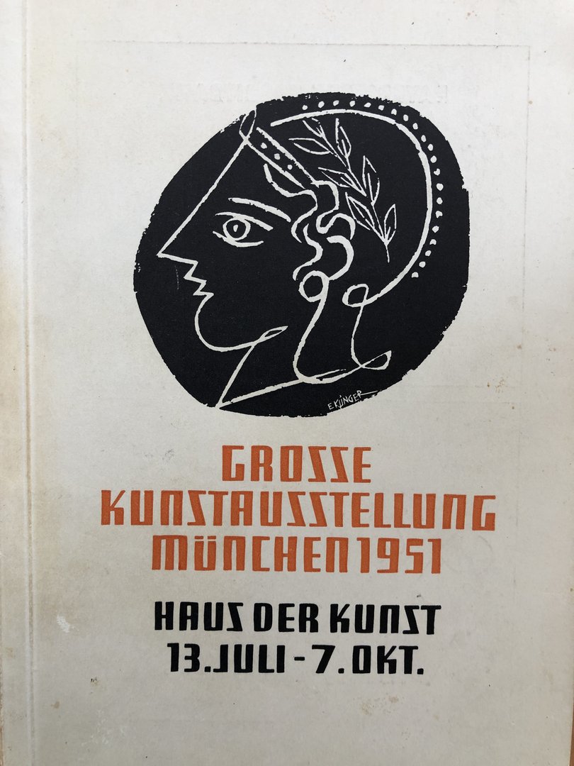 Cover von Große Kunstausstellung München 1951