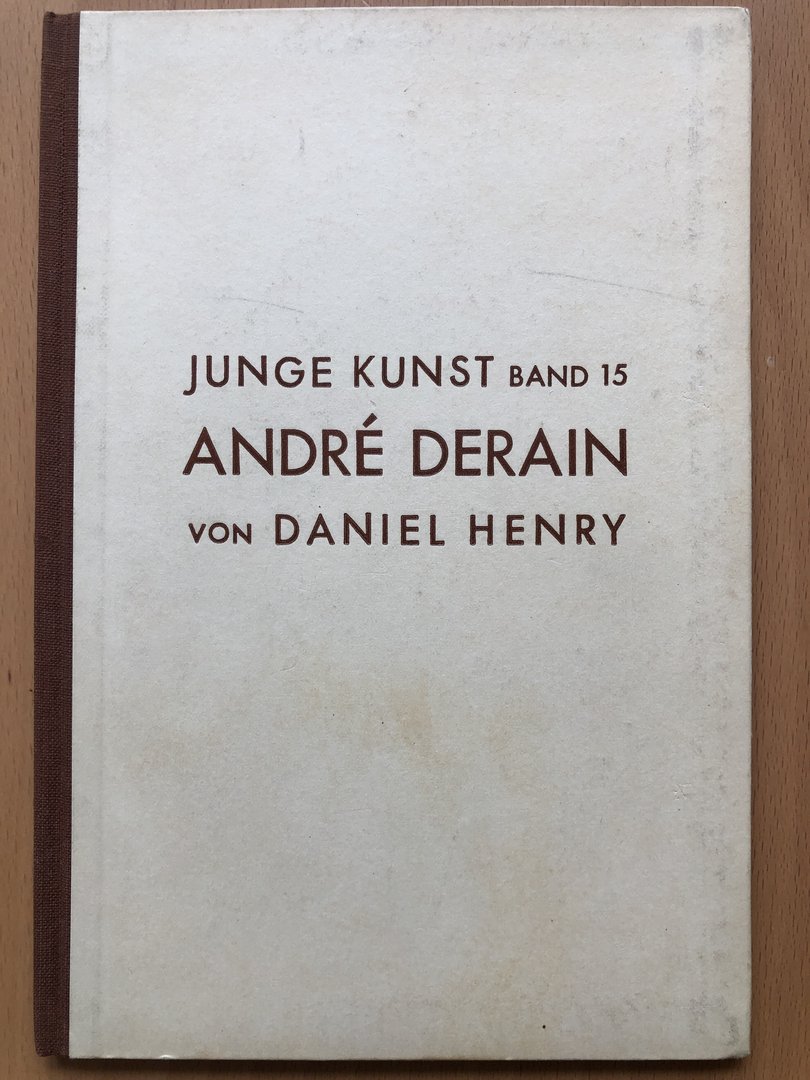 Cover von Junge Kunst Band 15 - André Derain