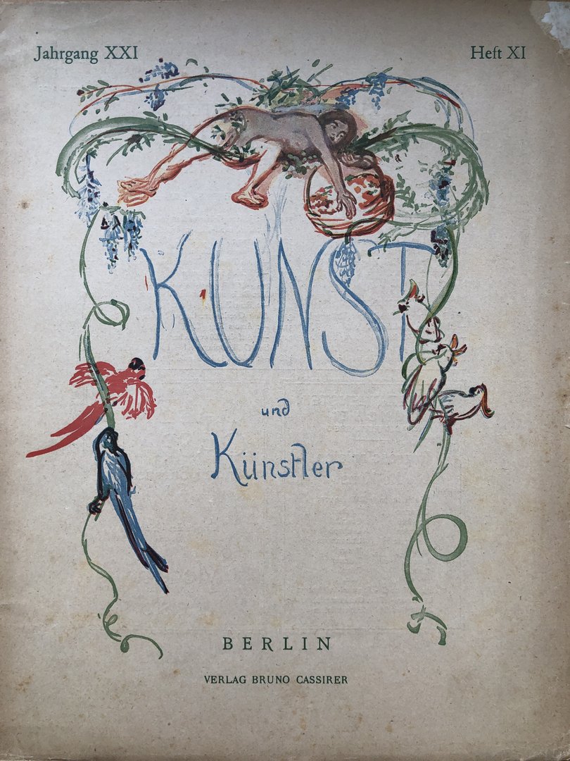 Cover von Kunst und Künstler