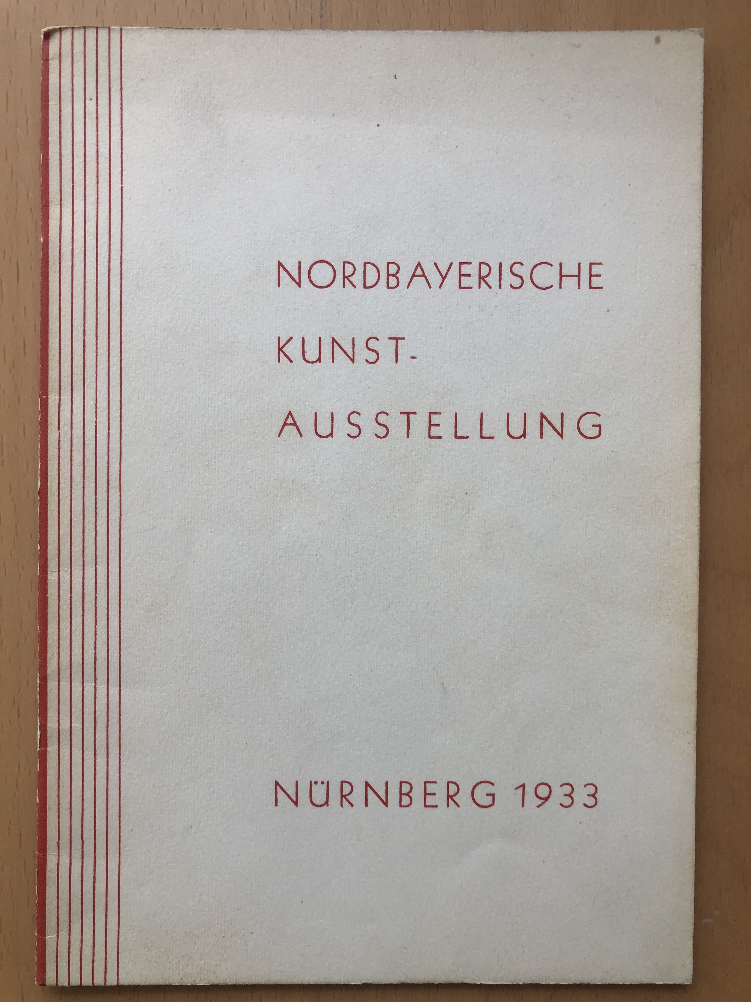 Cover von Nordbayrische Kunstausstellung Nürnberg 1933