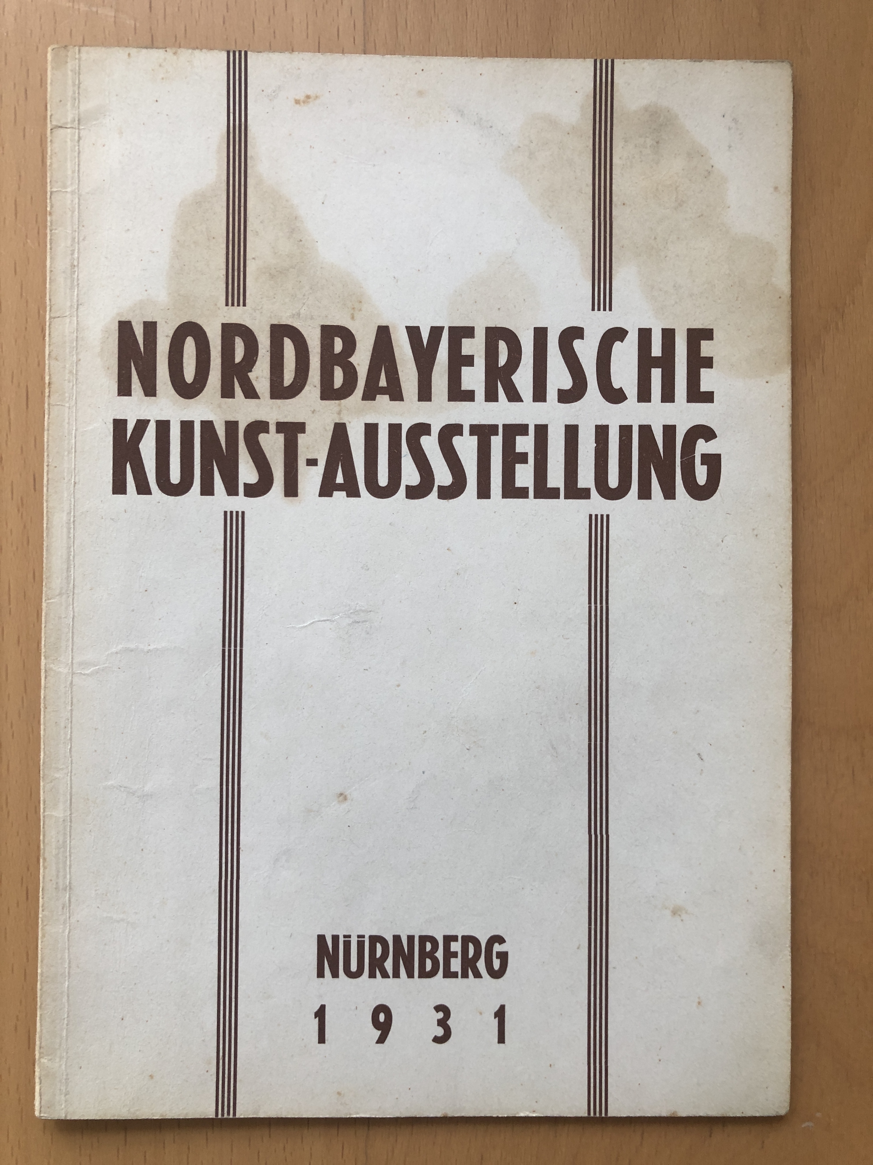 Cover von Nordbayrische Kunstausstellung Nürnberg 1931